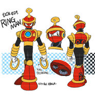 Perfil de Ring Man en "Mega Man Megamix".