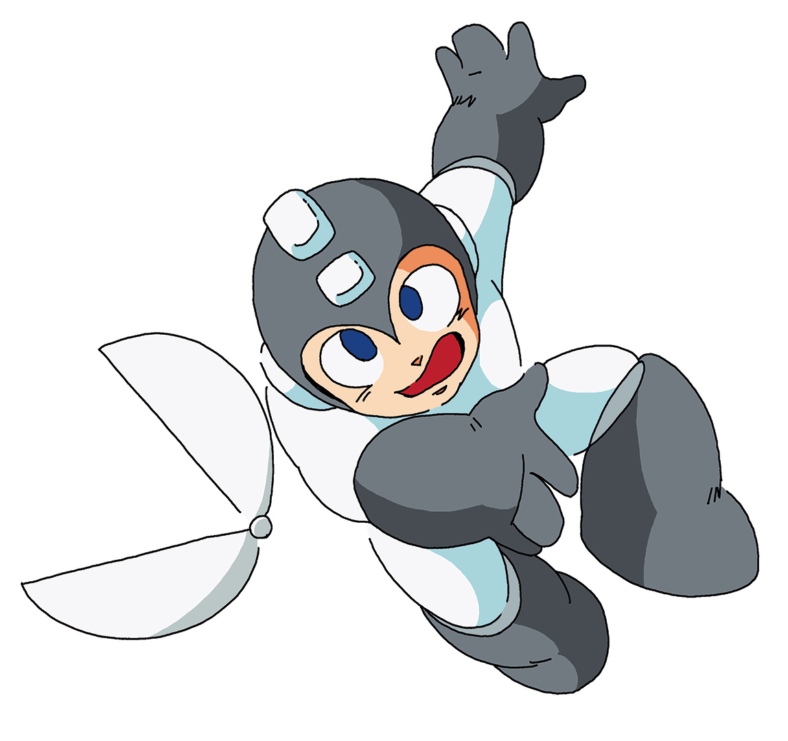 Rolling men. Megaman CUTMAN. Rolling man. Every Megaman Special Weapons v6.