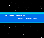 "Mega Man 2", diseñador de Air Man.