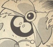 Bat de Charge Man en "El Secreto del Parque Aéreo" del manga "Rockman 5".