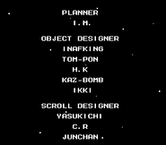 "Mega Man 5", Diseñador de Objetos: bajo el apodo de Ikki.