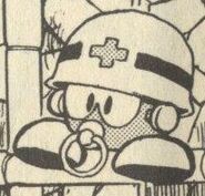 Baby Met en "El Secreto del Parque Aéreo" del manga "Rockman 5".