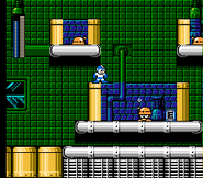 Tanque de energía en el Escenario de Dr. Wily 1.