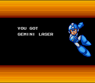 Obtención del Gemini Laser en "Mega Man: The Wily Wars", Sega Genesis.