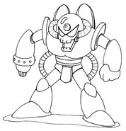 Concepto Original de Doc Robot dibujado por Keiji Inafune.[1]