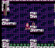 Primer tanque de energía en el Escenario de Dr. Wily 2.
