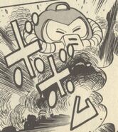 Yudon de Charge Man en "El Secreto del Parque Aéreo" del manga "Rockman 5".
