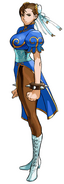 Chun-Li en Marvel vs. Capcom