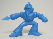 Figura de Wave Man de la serie "Rockman 5", 1993.