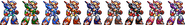 La Falcon Armor, Usando las armas especiales de Mega Man X6