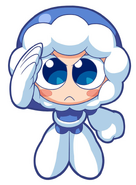 Ice Man como personaje jugable en "Mega Man Powered Up".