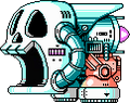 Wily Máquina 4 es el tercer jefe de fortaleza en el Wily Castillo (Mega Man 4).