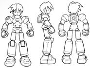 Arte Conceptual en MegaMan Legends 2.