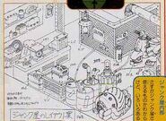 Concept Art de la Junk Store (Por dentro)