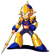 Arte original en Mega Man: Dr. Wily's Revenge.