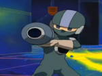 NetNavi sin personalizar Usando Blaster