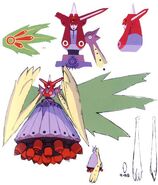 Concept Art de su segunda forma