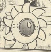 Giree de Gyro Man en "El Secreto del Parque Aéreo" del manga "Rockman 5".