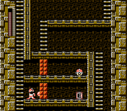 Segundo tanque de energía en el Escenario de Dr. Wily 2.