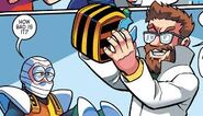 Pharaoh Man sin su casco en Mega Man (Archie Comics)