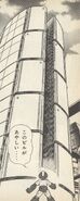 Área de Ring Man en ¡Persigue al Dr. Cossack! del manga "Rockman 4".