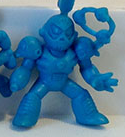 Figura de Skull Man de la serie "Rockman 4", 1992. Incluye un accesorio del Skull Barrier.