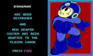Obtención del Nuclear Detonator en "Mega Man", MS-DOS.