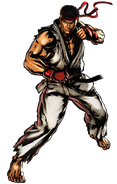 Ryu en Ultimate Marvel vs. Capcom 3