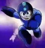 Mega Man en el comercial de "Rockman 2: Dr. Wily no Nazo".