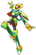 Diseño definitivo de Optic Sunflower en 3D.