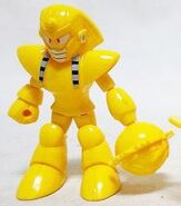 Figura de Pharaoh Man de la serie "Rockman Battle Set", 1992. Incluye un accesorio del Pharaoh Shot.