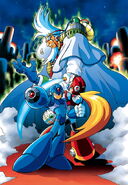 X y Zero durante la Rebelión de Doppler en Mega Man X3