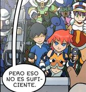 Cameo de Neige en el Comic de Archie Mega Man 001.