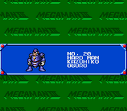 Despedida en "Mega Man: The Wily Wars" [Mega Man 3], Sega Genesis.