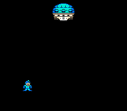 Platillo volador del Dr. Wily en "Mega Man 5", NES.