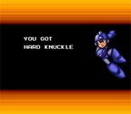 Obtención del Hard Knuckle en Mega Man: The Wily Wars.