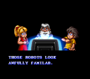 Roll logra reconocer a varios de los robots que atacaban los campos de fútbol.