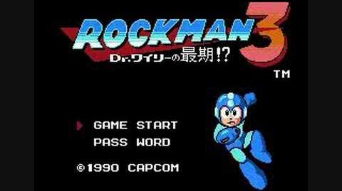 Mega Man 3- Title