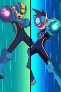 Arte reconstruido del intro del juego.