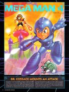 Nintendo Power #32, Página #8 - dedicada a "Mega Man 4".