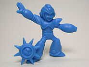 "Rockman X C", de la serie "Rockman Collection ~Rockman X~" de Bandai, 1994. Incluye un accesorio del enemigo Spiky.