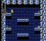 Tanque de energía en el Escenario de Dr. Wily 3.