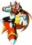 X4 zerodefend.jpg (188 kB) Boceto usado en Mega Man X4