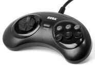 Control americano de 6 botones de Sega Genesis