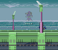 Despedida en "Mega Man X", SNES.