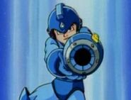 Mega Buster en la serie animada