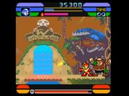 Mega Man contra Wood Man