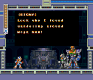 Zero destruyendo su copia en Mega Man X2