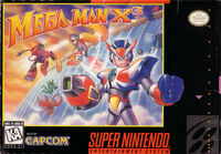 Caratula Americana de Mega Man X3. (SNES)