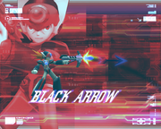 Obtención del Black Arrow en "Mega Man X8", PC.